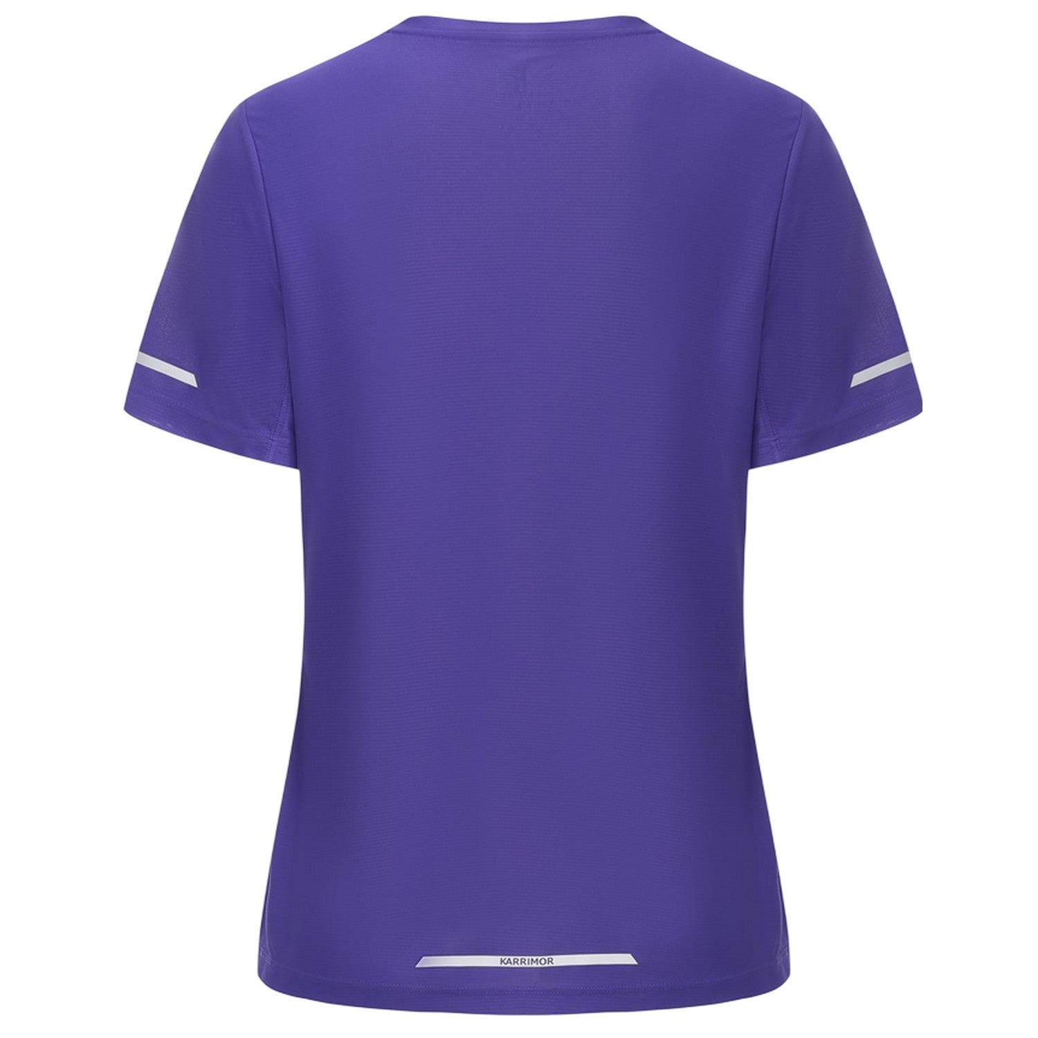 Dark Purple - Back - Karrimor Womens-Ladies Back Print Slim T-Shirt