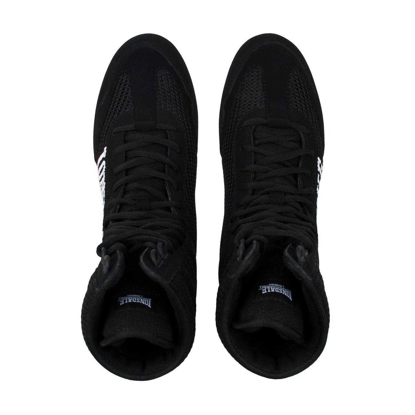 Black - Lifestyle - Lonsdale Childrens-Kids Contender Boxing Boots