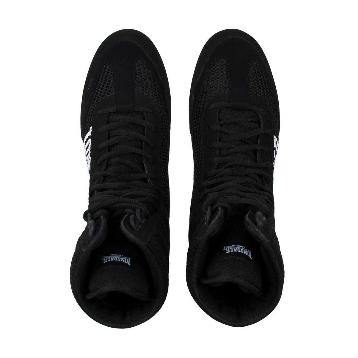 Black - Lifestyle - Lonsdale Childrens-Kids Contender Boxing Boots