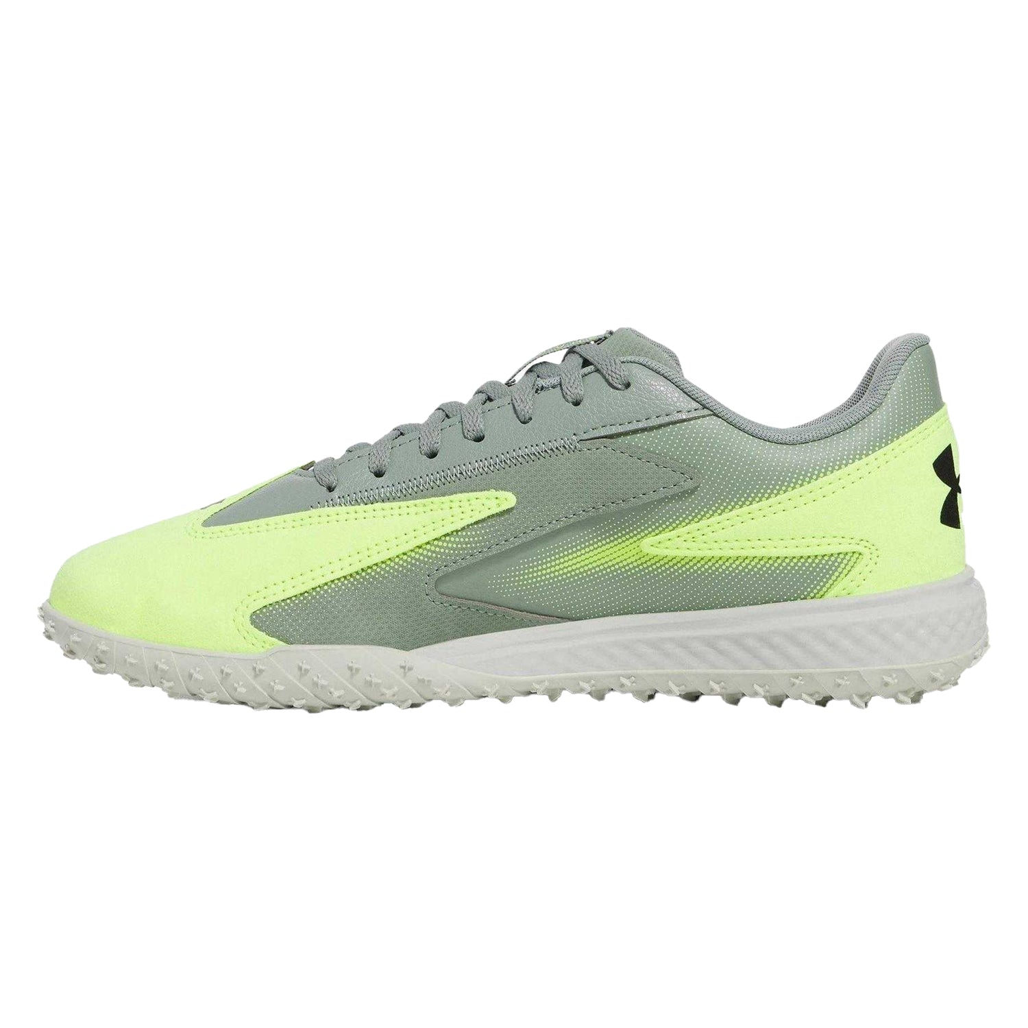Green - Back - Under Armour Childrens-Kids Shadow Astro Turf Trainers