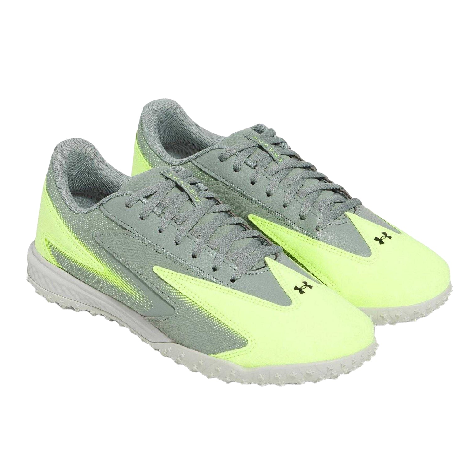 Green - Pack Shot - Under Armour Childrens-Kids Shadow Astro Turf Trainers