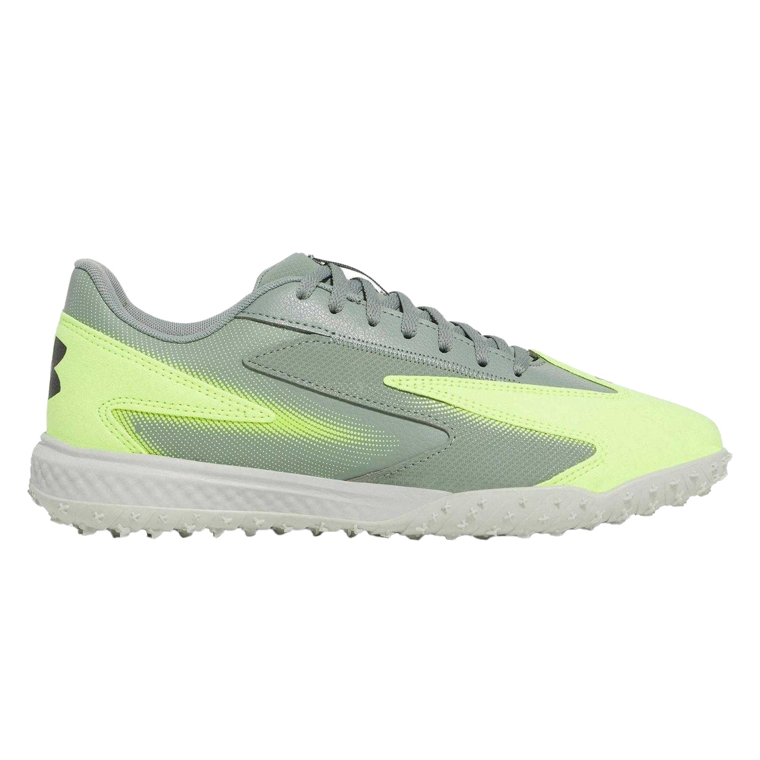Green - Front - Under Armour Childrens-Kids Shadow Astro Turf Trainers