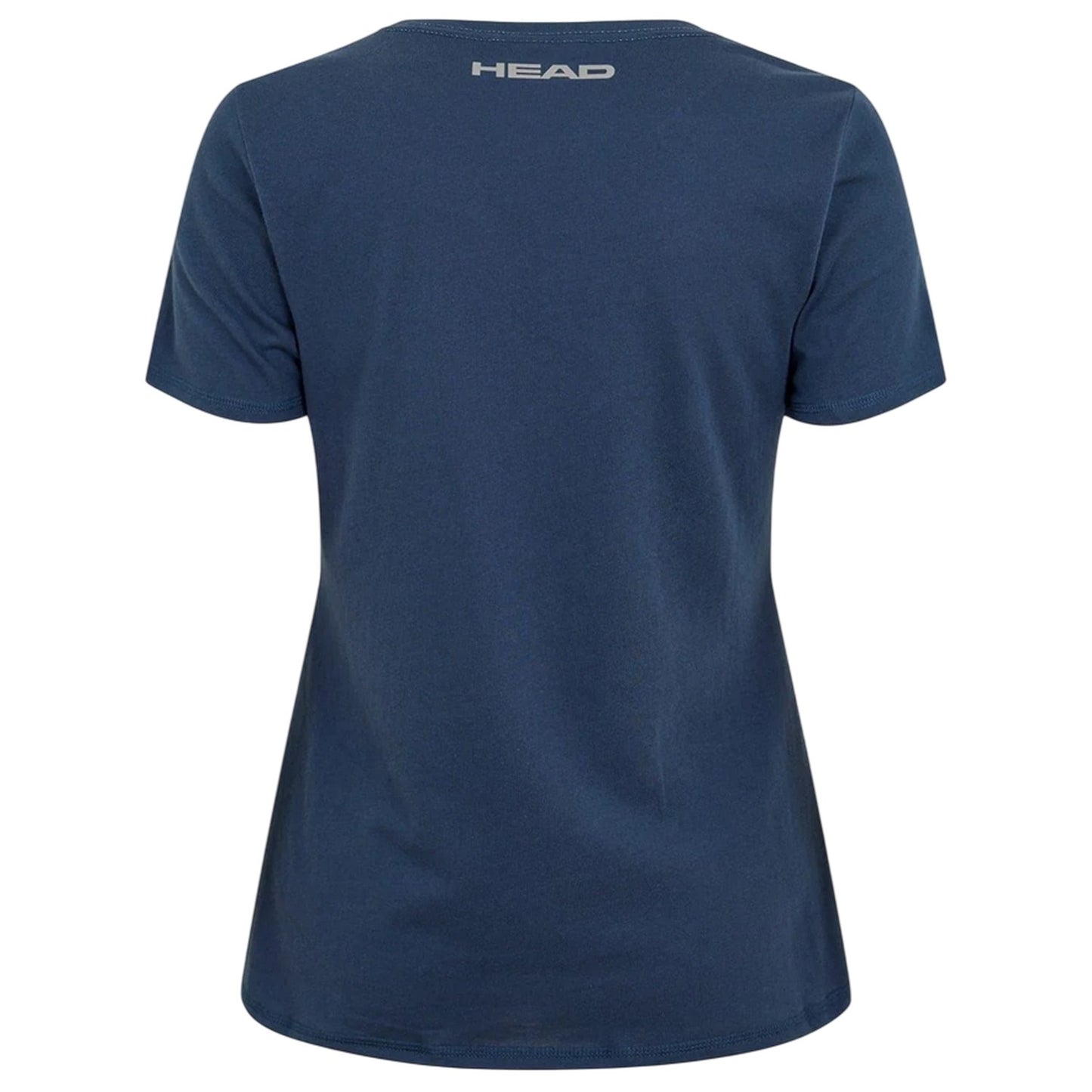 Blue - Back - Head Womens-Ladies Club Lara Graphic Print T-Shirt