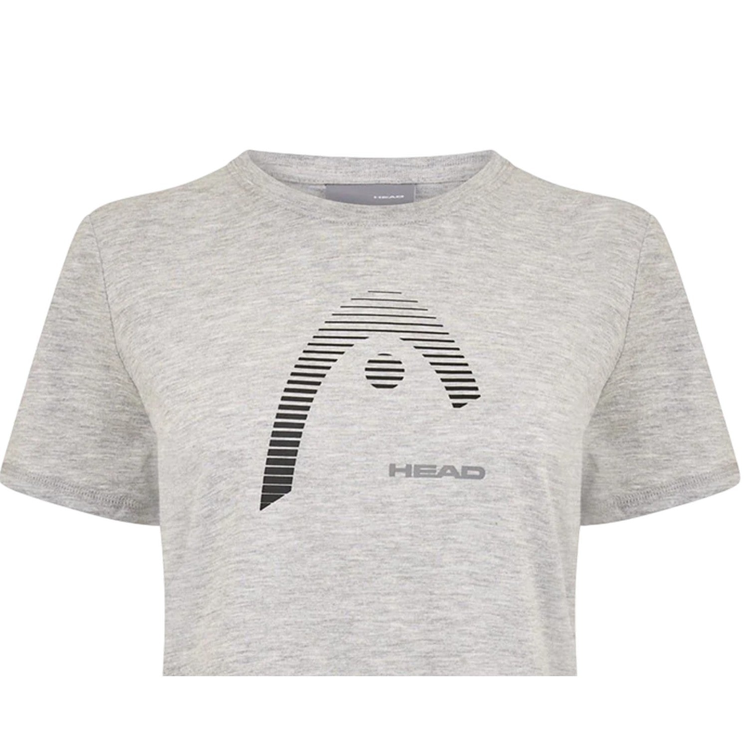 Grey - Side - Head Womens-Ladies Club Lara Graphic Print T-Shirt