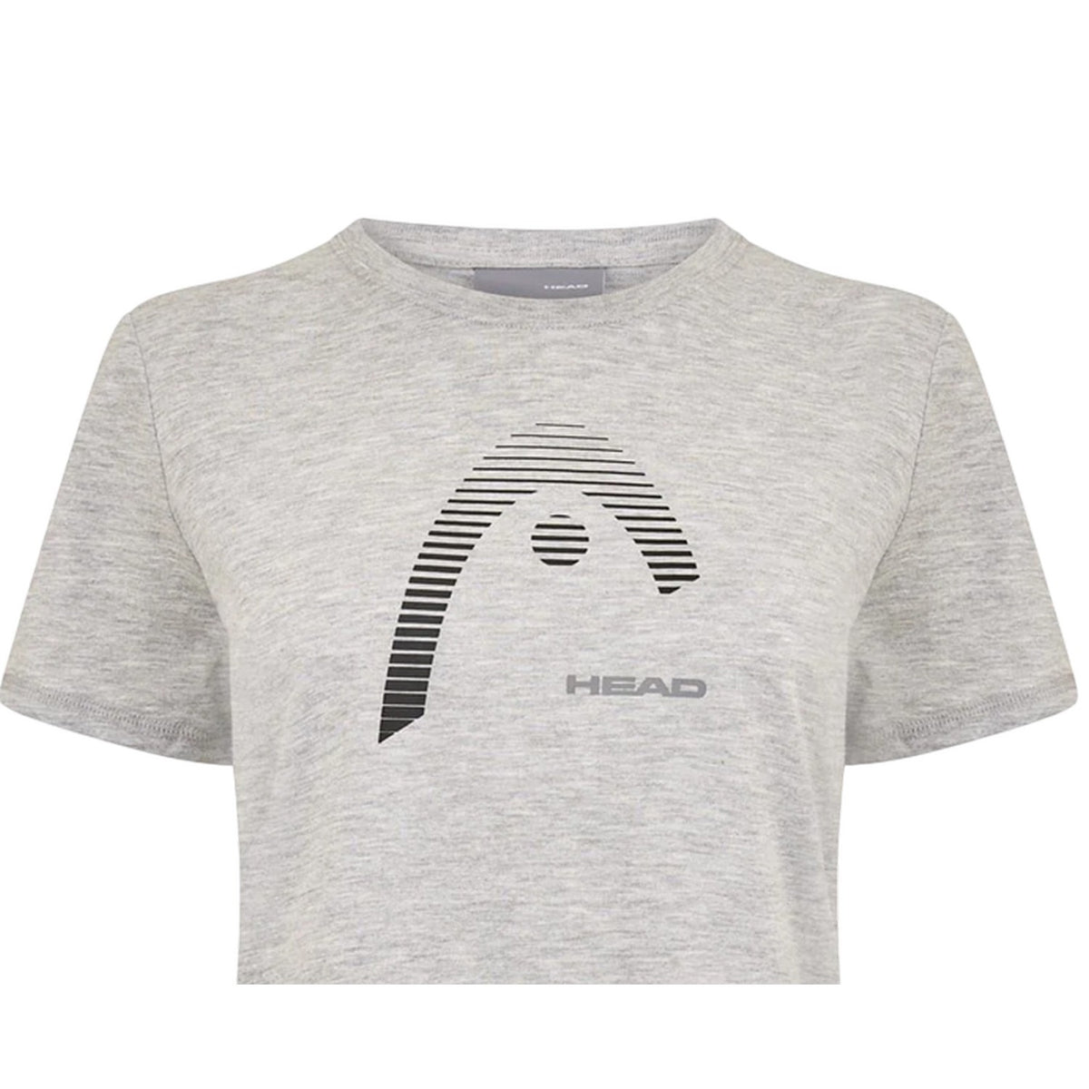 Grey - Side - Head Womens-Ladies Club Lara Graphic Print T-Shirt