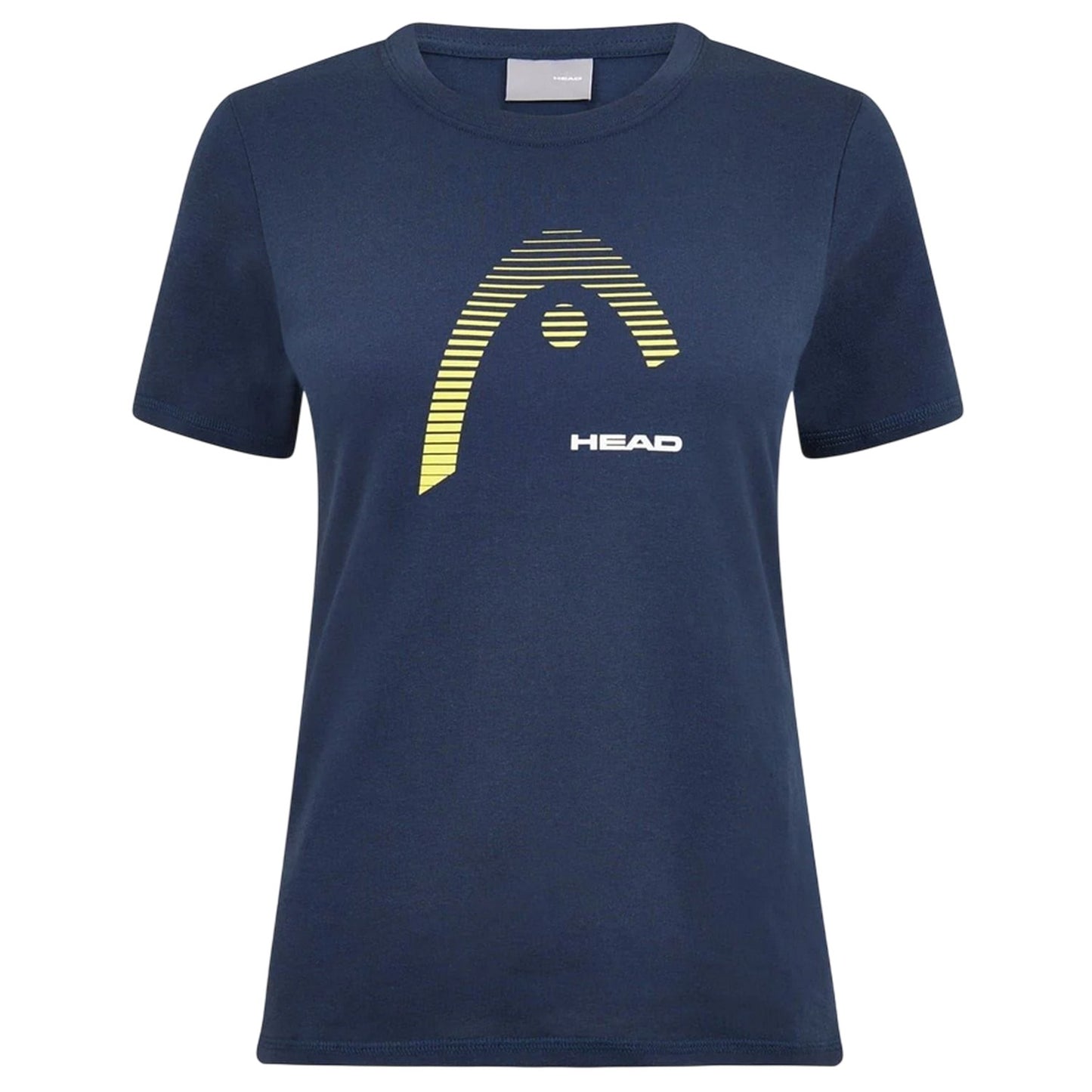 Navy - Front - Head Womens-Ladies Club Lara Graphic Print T-Shirt