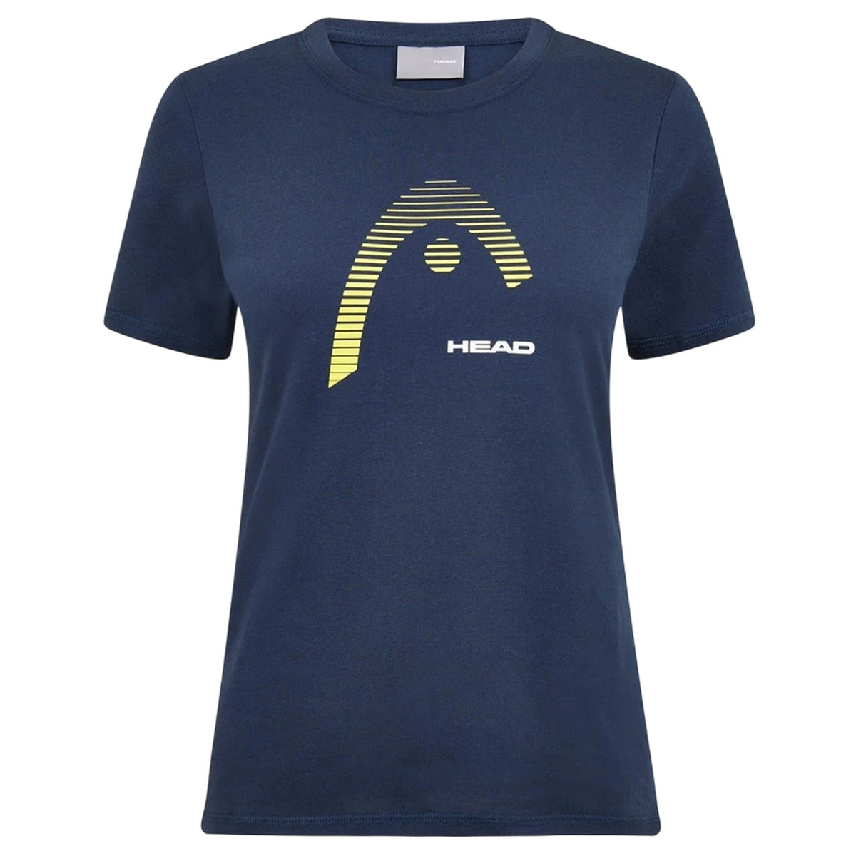 Navy - Front - Head Womens-Ladies Club Lara Graphic Print T-Shirt