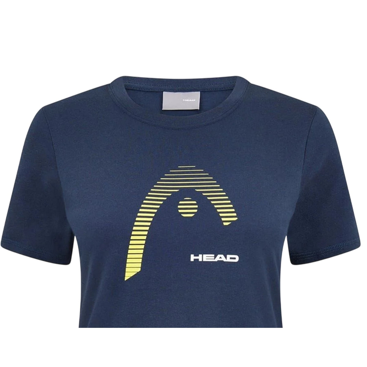 Navy - Side - Head Womens-Ladies Club Lara Graphic Print T-Shirt