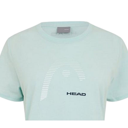Sky Blue - Side - Head Womens-Ladies Club Lara Graphic Print T-Shirt