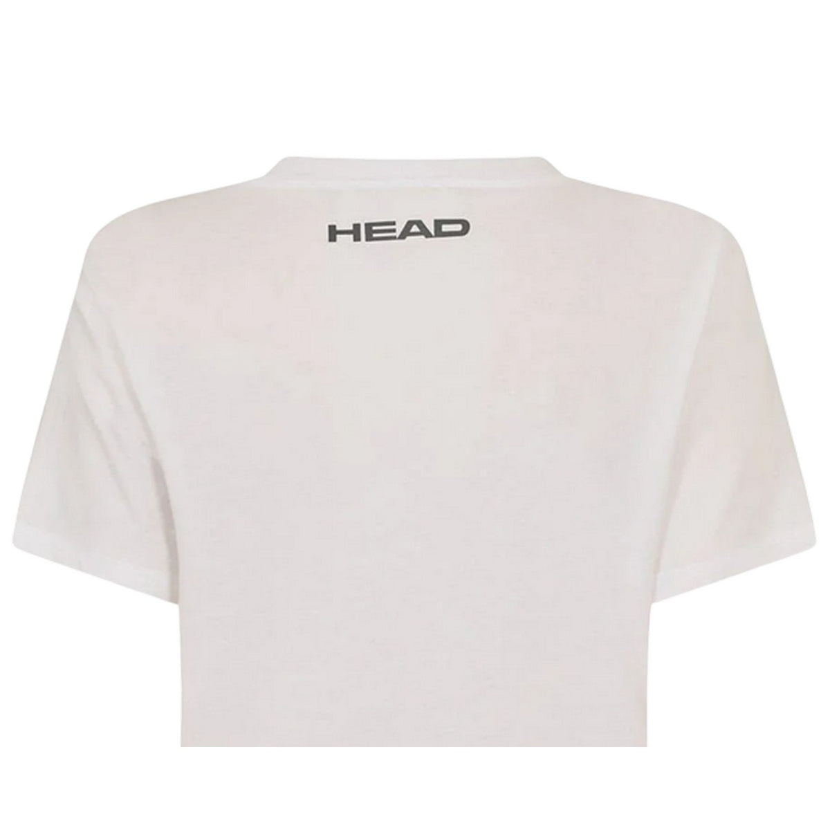 White - Lifestyle - Head Womens-Ladies Club Lara Graphic Print T-Shirt