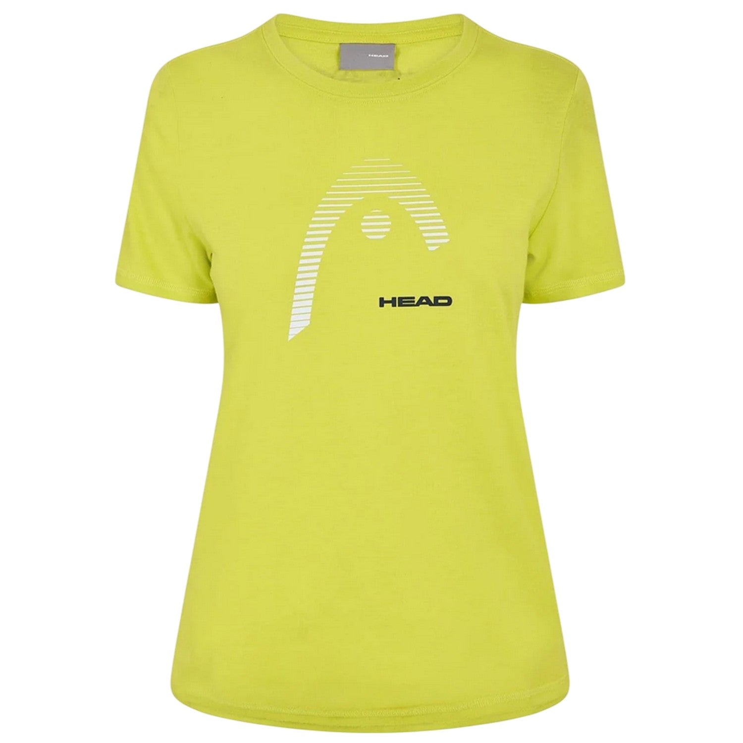 Yellow - Front - Head Womens-Ladies Club Lara Graphic Print T-Shirt