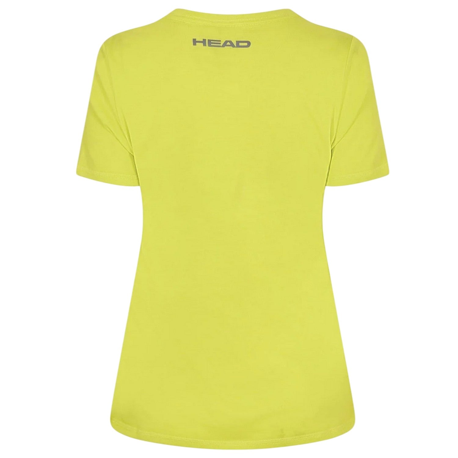 Yellow - Back - Head Womens-Ladies Club Lara Graphic Print T-Shirt