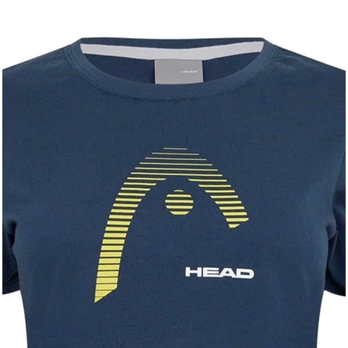 Blue - Side - Head Womens-Ladies Club Lara Graphic Print T-Shirt