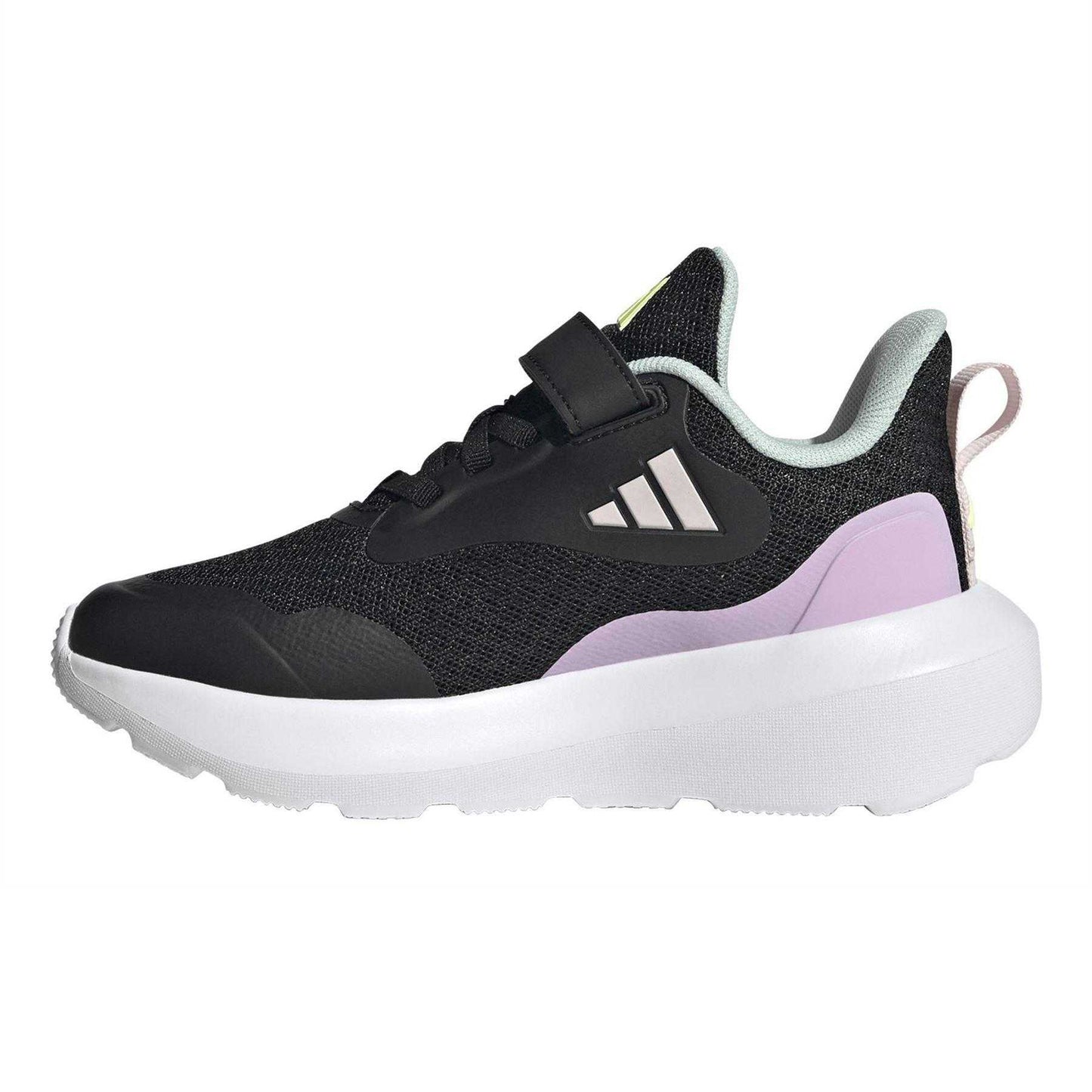Pink-Lilac - Side - Adidas Childrens-Kids Fortarun 3.0 Trainers