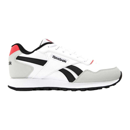 White-Black-Red - Front - Reebok Mens Glide Trainers
