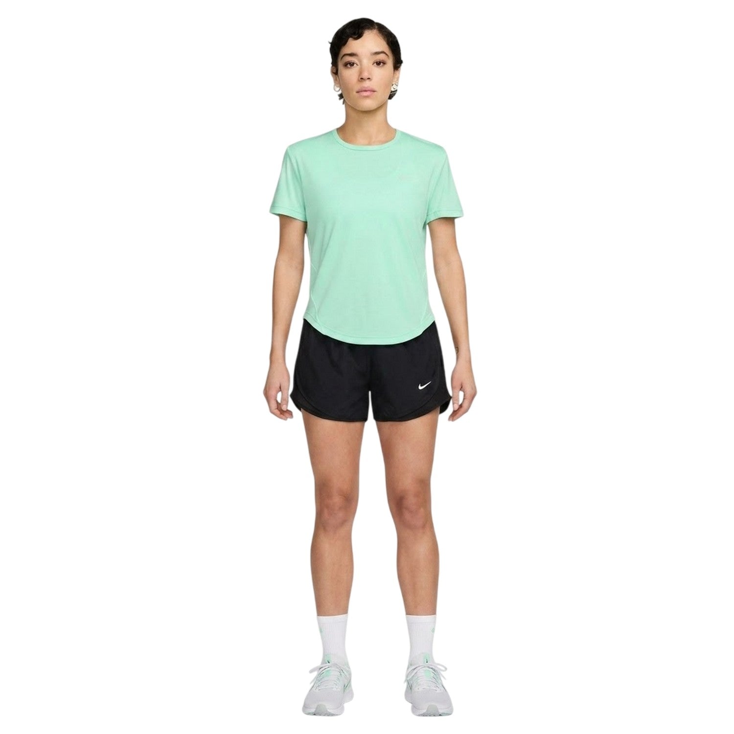Mint Green - Lifestyle - Nike Womens-Ladies Swoosh Dri-FIT Top