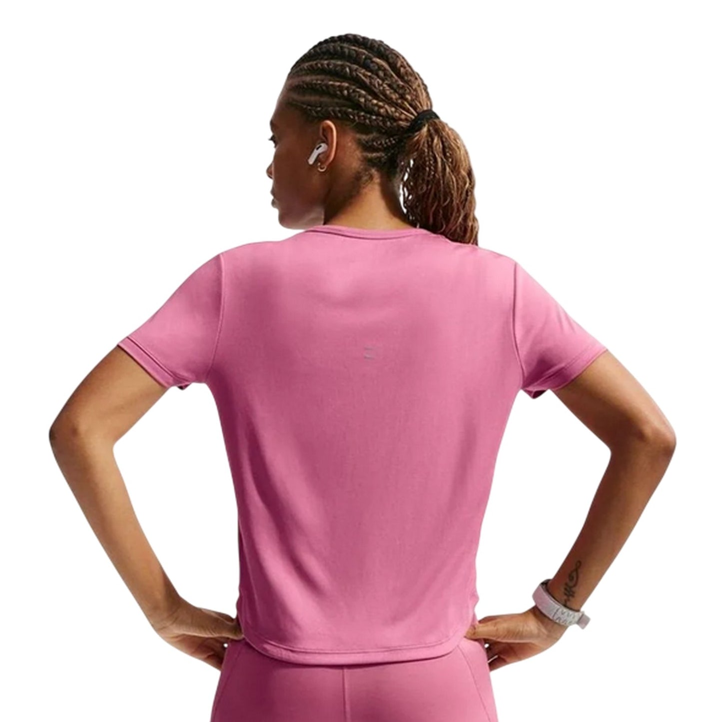 Peony - Back - Nike Womens-Ladies Swoosh Dri-FIT Top