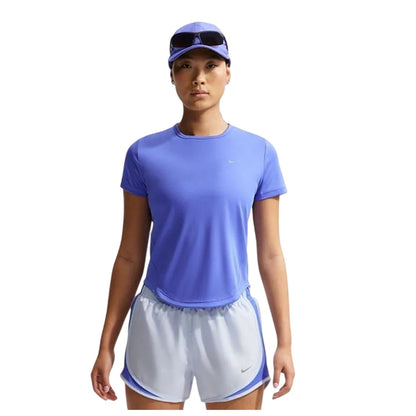 Sapphire - Front - Nike Womens-Ladies Swoosh Dri-FIT Top