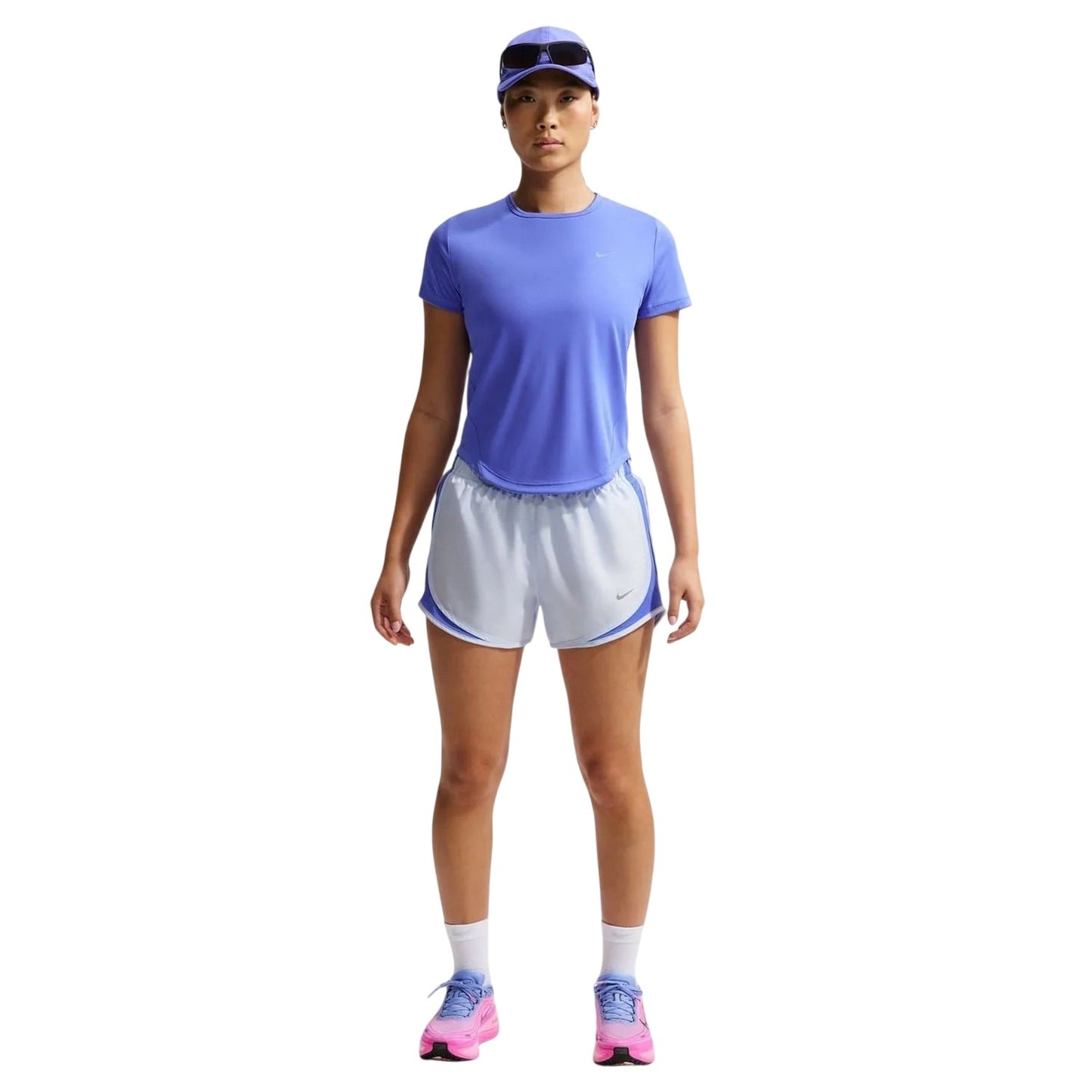 Sapphire - Lifestyle - Nike Womens-Ladies Swoosh Dri-FIT Top