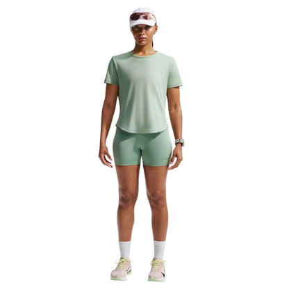 Green - Lifestyle - Nike Womens-Ladies Swoosh Dri-FIT Top