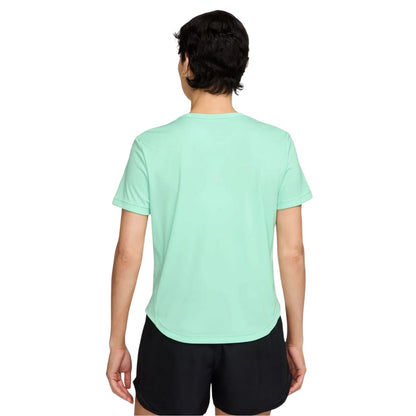 Mint Green - Back - Nike Womens-Ladies Swoosh Dri-FIT Top