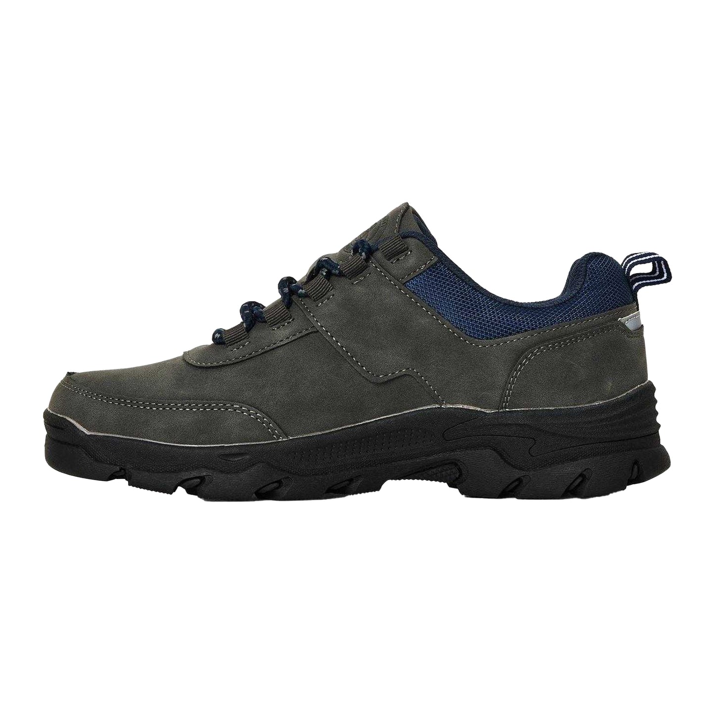Grey - Back - Original Penguin Mens Hiking Boots