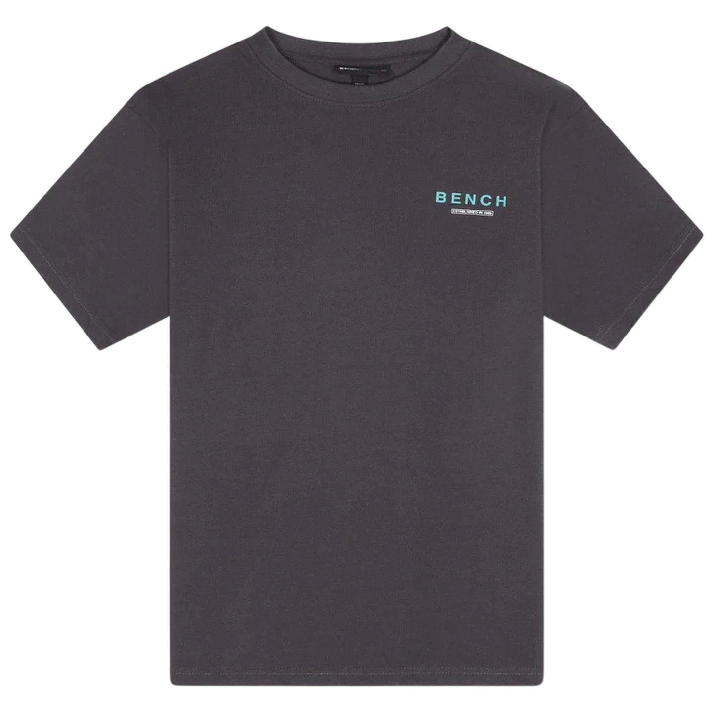 Dark Grey - Back - Bench Mens Malemtee Back Print T-Shirt & Shorts Set