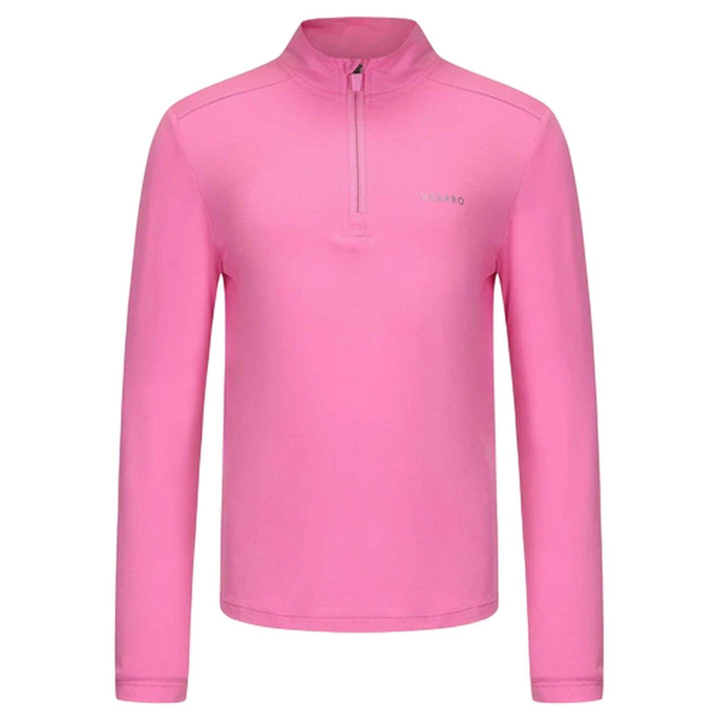Pink - Front - USA Childrens-Kids Pro Relaxed Fit Top