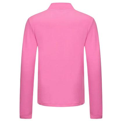 Pink - Back - USA Childrens-Kids Pro Relaxed Fit Top