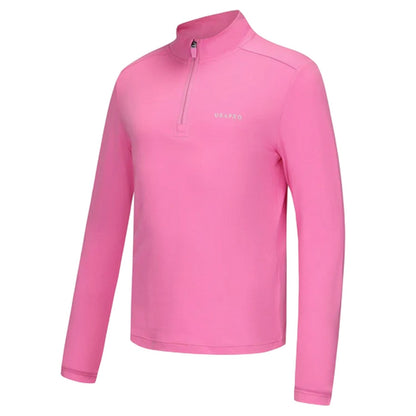 Pink - Side - USA Childrens-Kids Pro Relaxed Fit Top