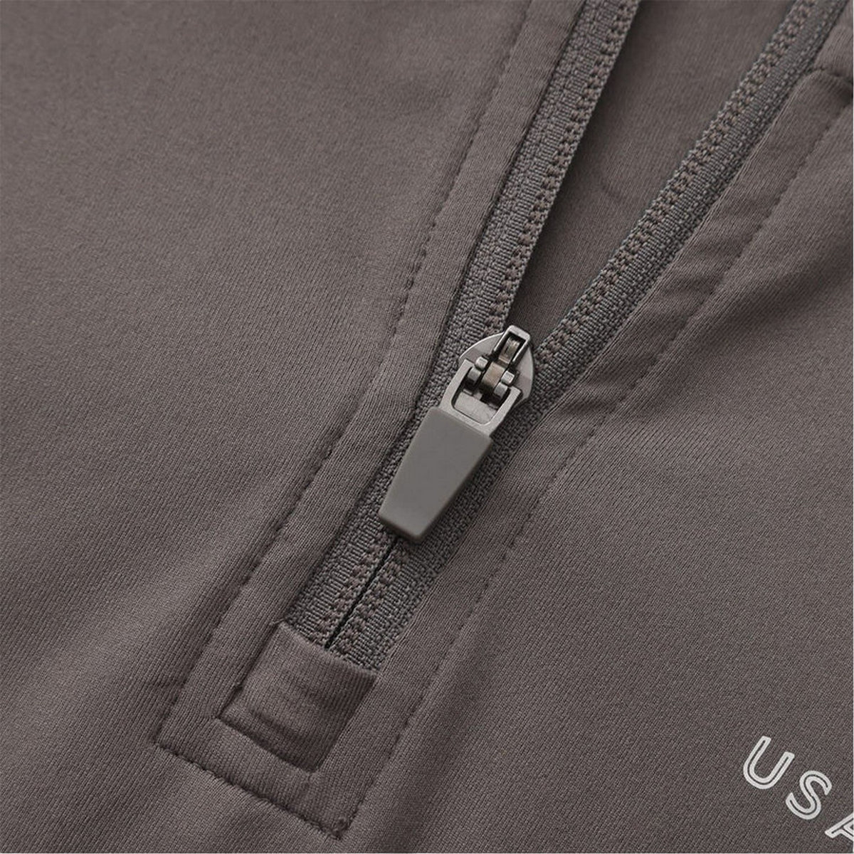 Charcoal - Lifestyle - USA Childrens-Kids Pro Relaxed Fit Top