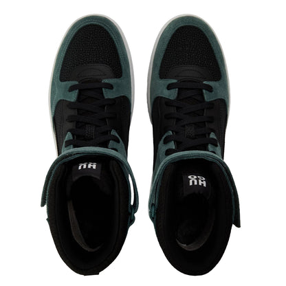 Black-Teal - Lifestyle - Hugo Mens Kilian Hito Ltmx Suede Trainers