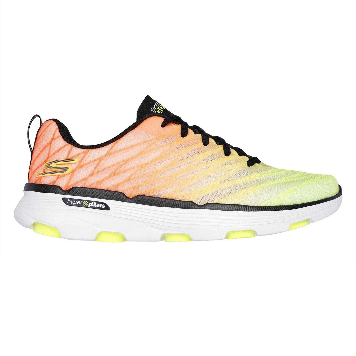 Yellow - Front - Skechers Mens Go Run 7.0 Shoes