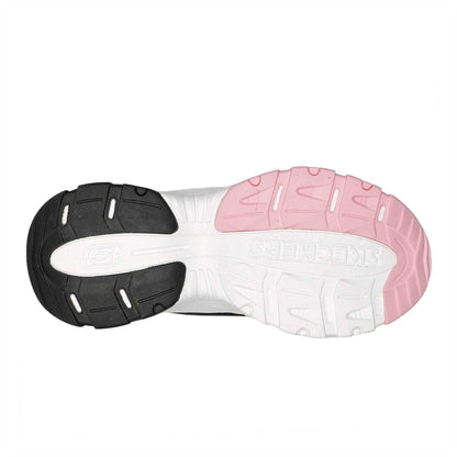 Pink-Black - Lifestyle - Skechers Childrens-Kids Kozmiks1 Trainers