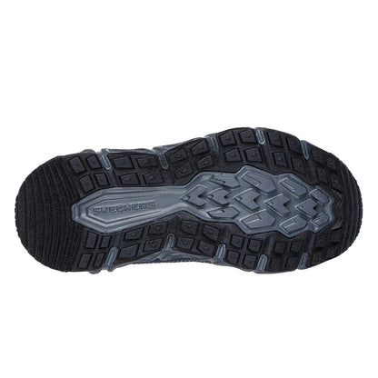 Navy-Red - Lifestyle - Skechers Childrens-Kids Velocitrek Walking Shoes