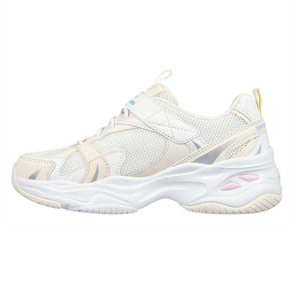 Natural - Back - Skechers Girls D´Lites 4.0 Trainers