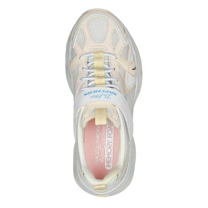 Natural - Side - Skechers Girls D´Lites 4.0 Trainers