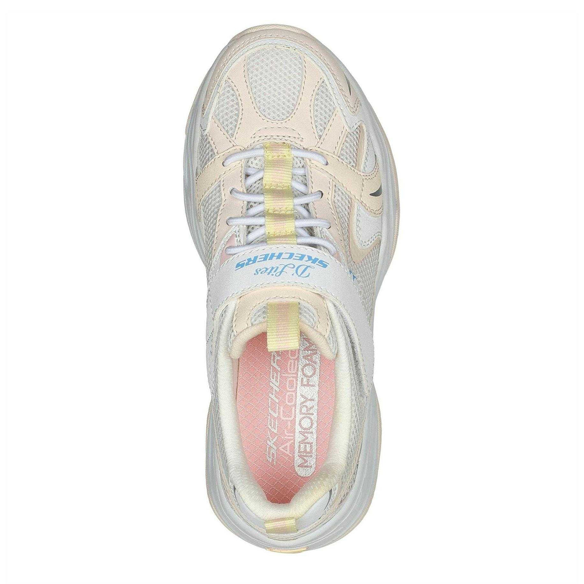 Natural - Side - Skechers Girls D´Lites 4.0 Trainers