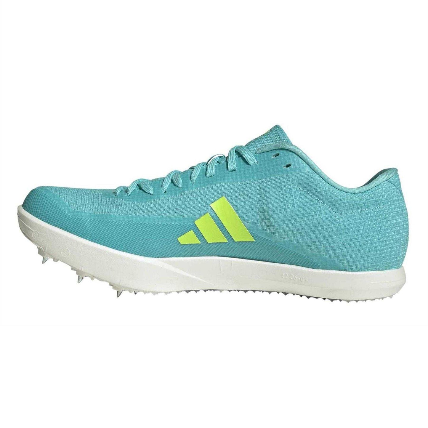 Aqua - Side - Adidas Mens Adizero Athletic Shoe Spikes