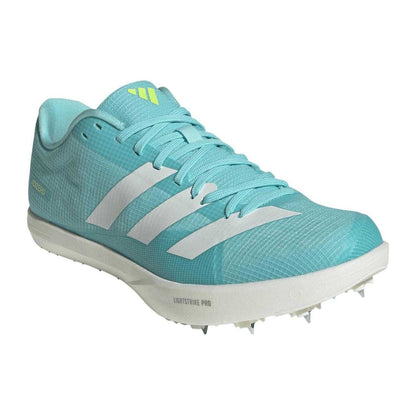 Aqua - Pack Shot - Adidas Mens Adizero Athletic Shoe Spikes
