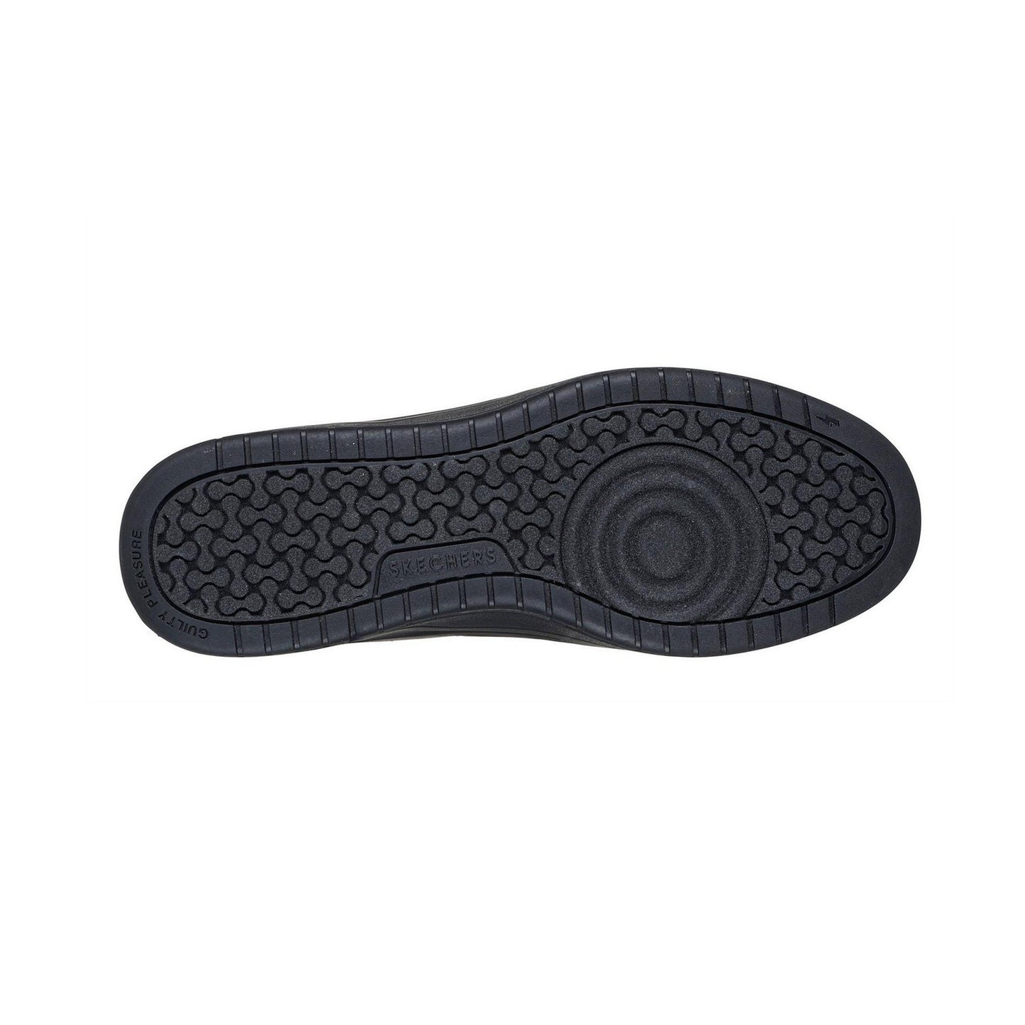 Black - Pack Shot - Skechers Mens Overlay High Top Trainers