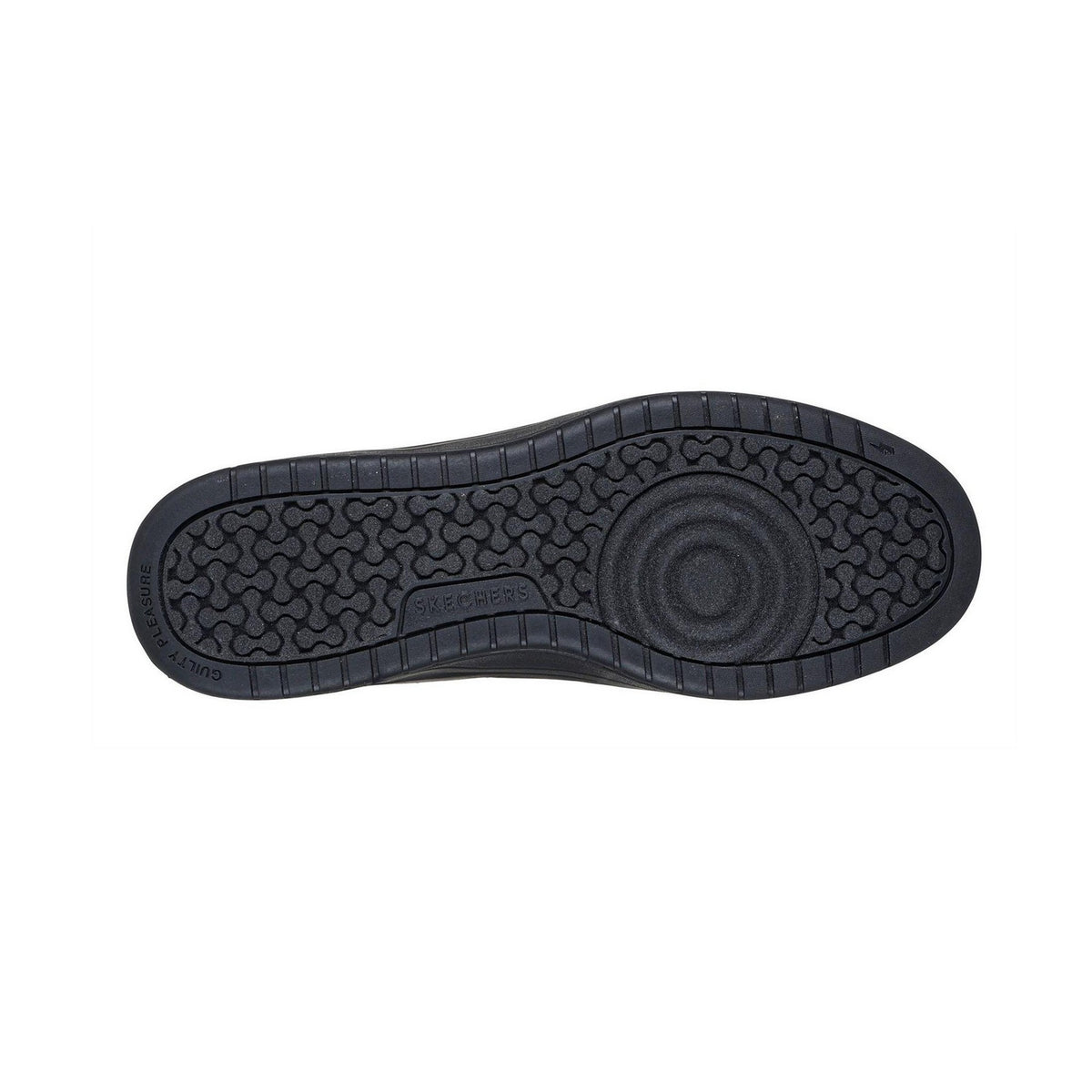 Black - Pack Shot - Skechers Mens Overlay High Top Trainers