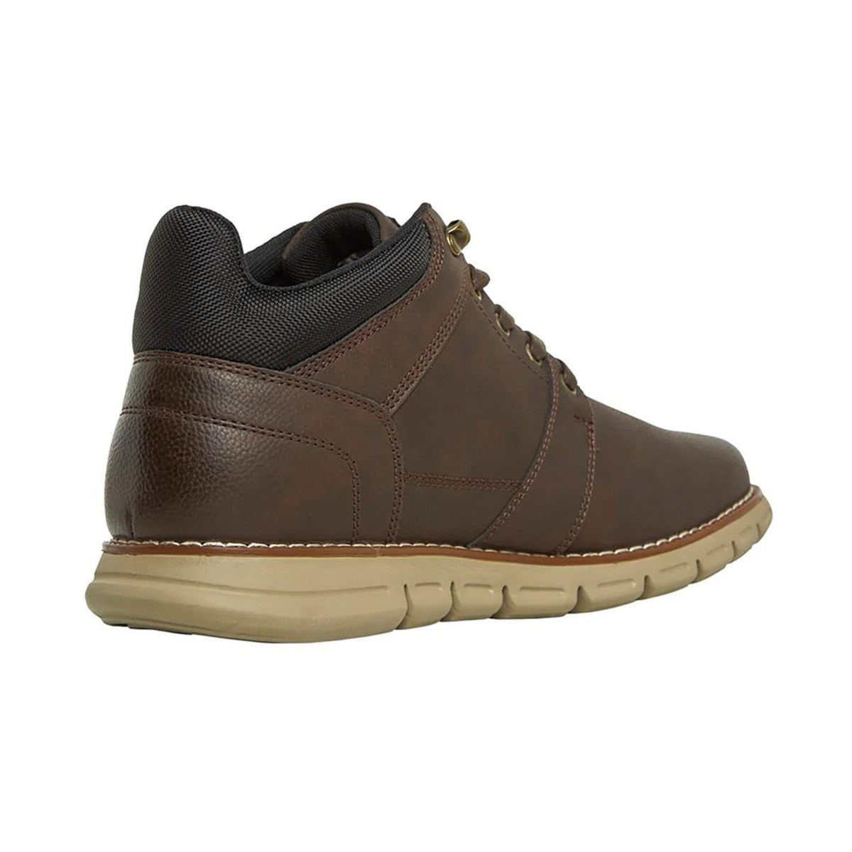 Brown - Lifestyle - Nicholas Deakins Mens Leather Lace Up Ankle Boots