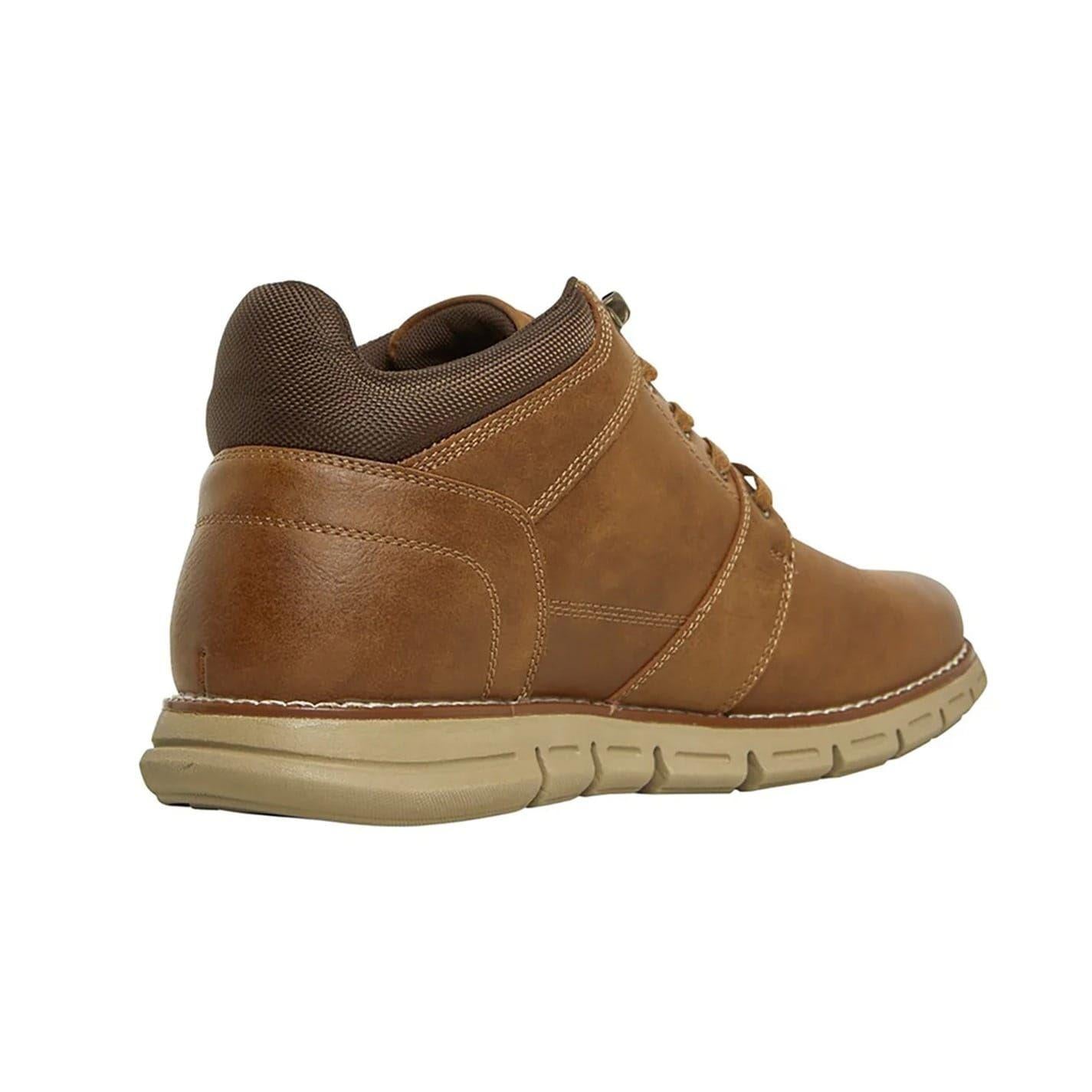 Tan - Lifestyle - Nicholas Deakins Mens Leather Lace Up Ankle Boots