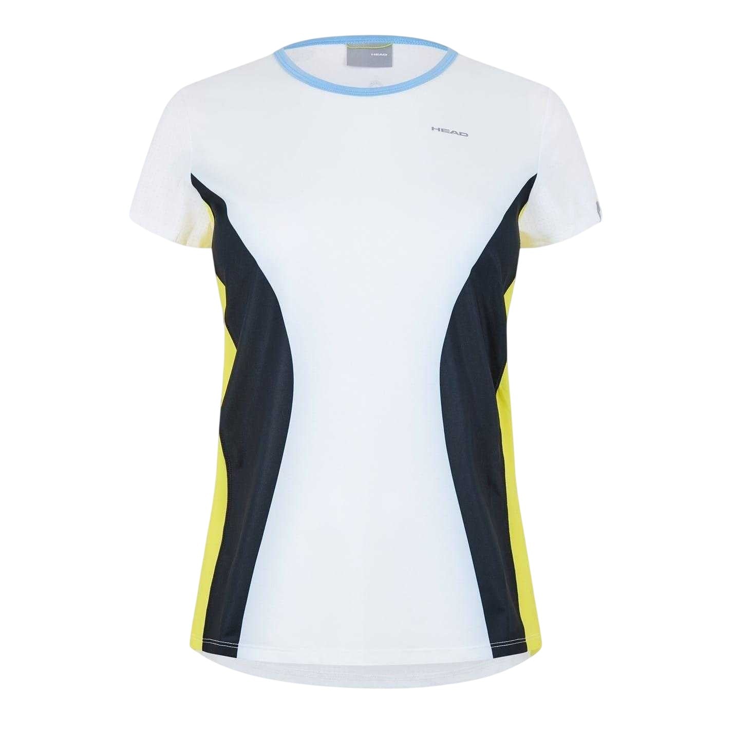 White - Front - Head Womens-Ladies Mia Printed Short-Sleeved T-Shirt