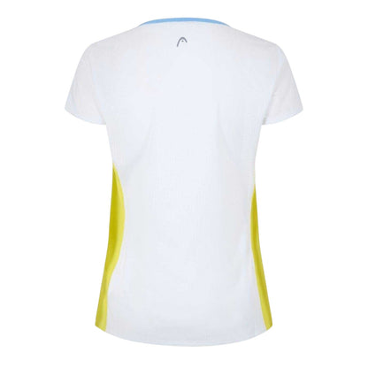White - Back - Head Womens-Ladies Mia Printed Short-Sleeved T-Shirt