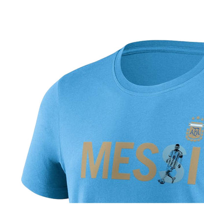 Blue - Lifestyle - Argentina Mens Lionel Messi T-Shirt