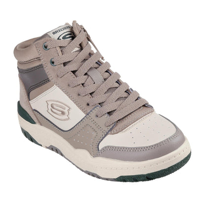 Taupe - Pack Shot - Skechers Childrens-Kids SKX-228 Trainers