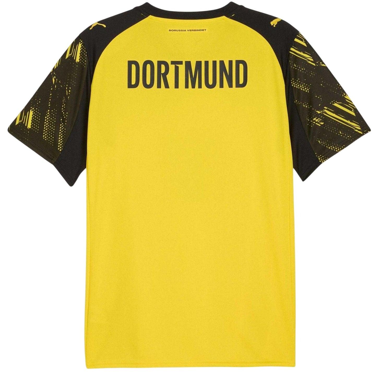 Yellow-Black - Back - Borussia Dortmund Mens 2025-26 Short-Sleeved Home Jersey
