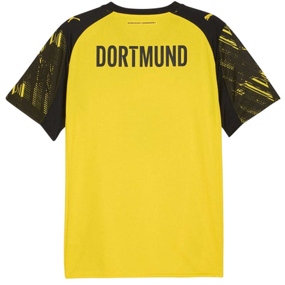 Yellow-Black - Back - Borussia Dortmund Mens 2025-26 Short-Sleeved Home Jersey